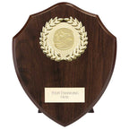 Reward Wreath Shield Mahogany - 150mm