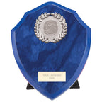 Reward Wreath Shield Azure Blue - 175mm