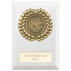 Reward Wreath Plaque Arctic White - 80x60mm