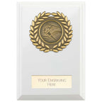 Reward Wreath Plaque Arctic White - 100x75mm