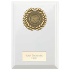 Reward Wreath Plaque Arctic White - 175x130mm