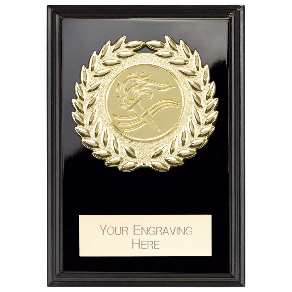 Reward Wreath Plaque Epic Black - 80x60mm