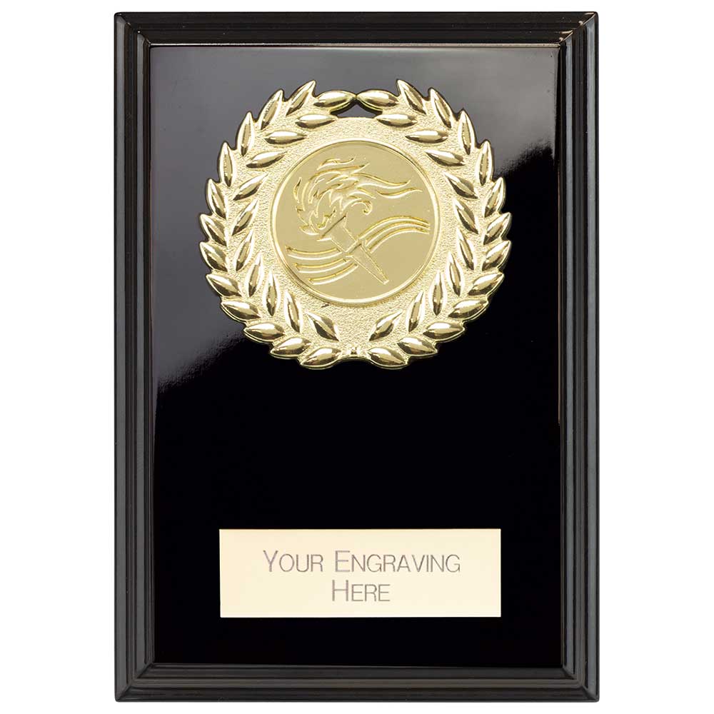 Reward Wreath Plaque Epic Black - 100x75mm