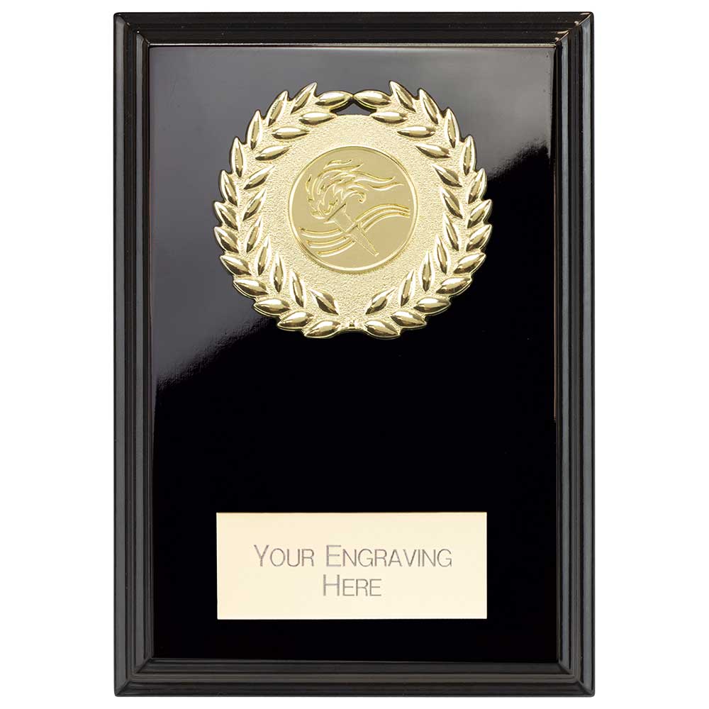 Reward Wreath Plaque Epic Black - 150x110mm