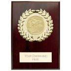Reward Wreath Plaque Cracked Cherry - 80x60mm