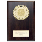 Reward Wreath Plaque Mahogany - 150x110mm
