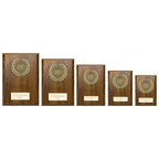 Reward Wreath Plaque Walnut