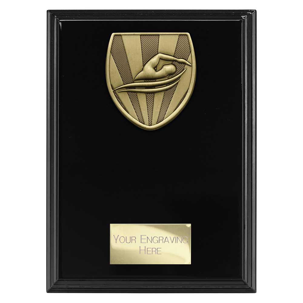 Cobra Plaque Swimming Award - 175mm