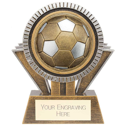 Apex Ikon Football Award Gold & Silver - 130mm