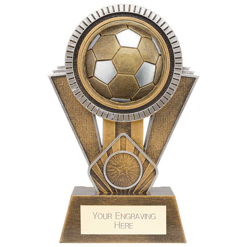 Apex Ikon Football Award Gold & Silver - 180mm