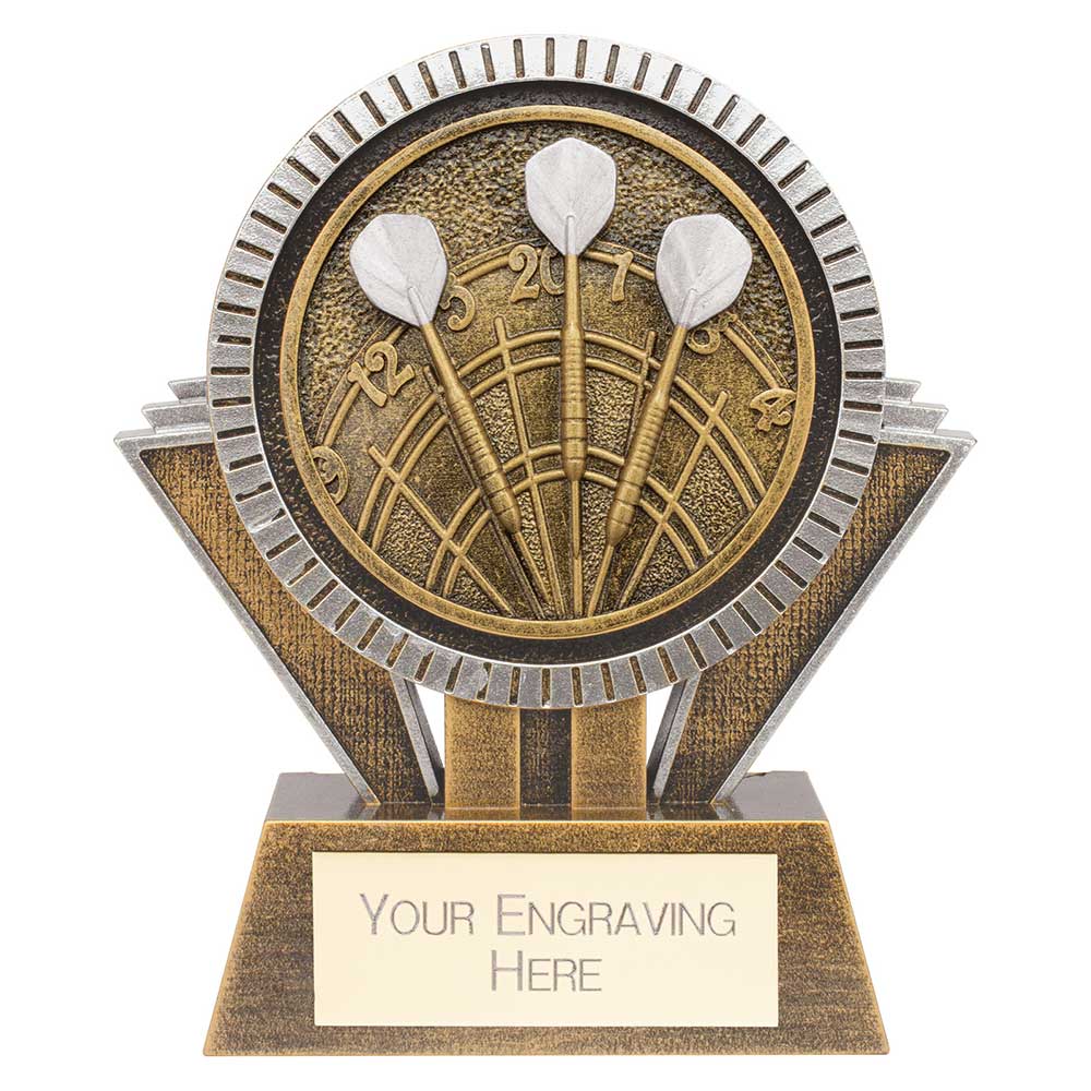 Apex Ikon Darts Award Gold & Silver - 130mm