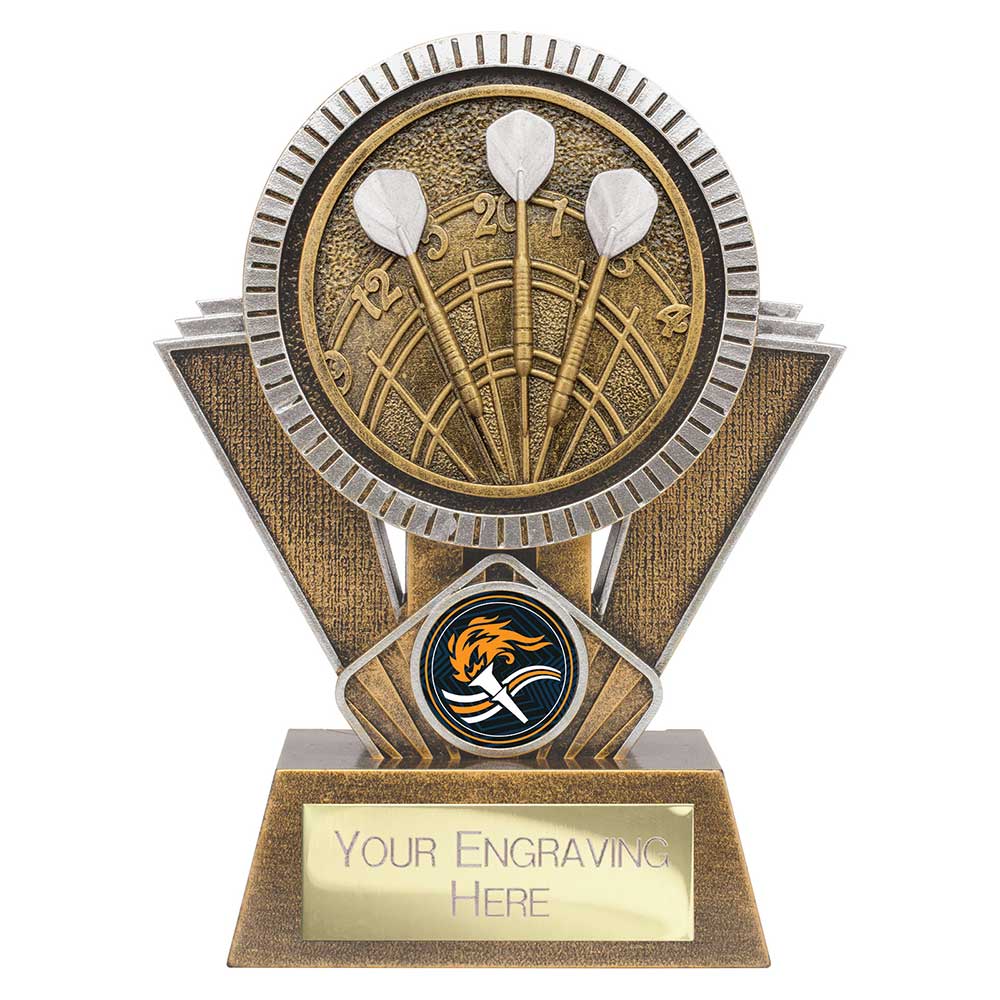 Apex Ikon Darts Award Gold & Silver - 155mm