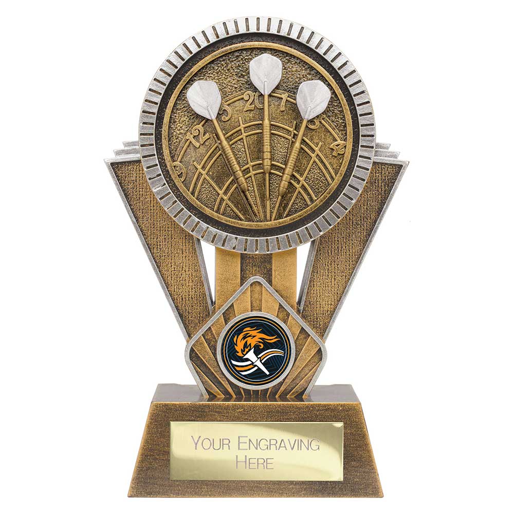 Apex Ikon Darts Award Gold & Silver - 180mm