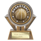 Apex Ikon Basketball Award Gold & Silver - 130mm