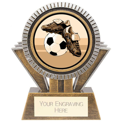 Apex Football Award Gold & Silver - 130mm
