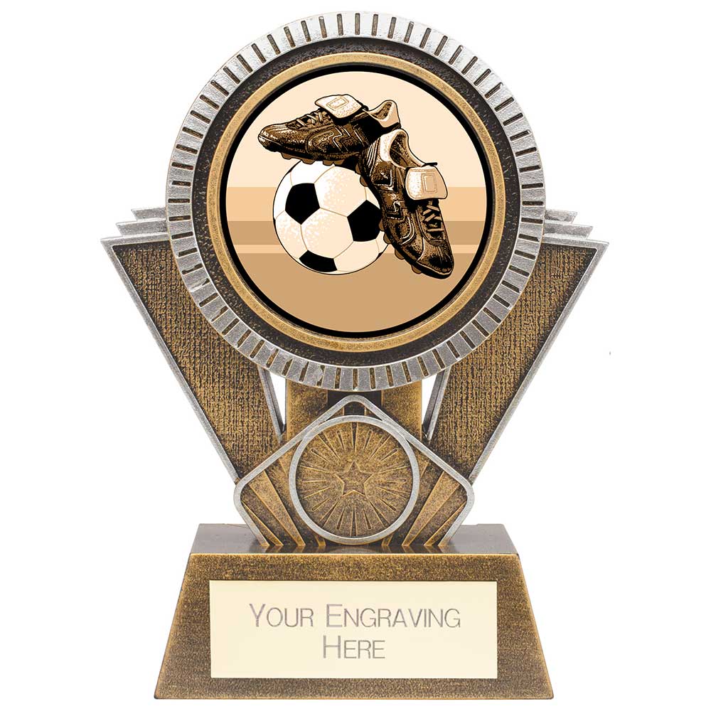 Apex Football Award Gold & Silver - 155mm