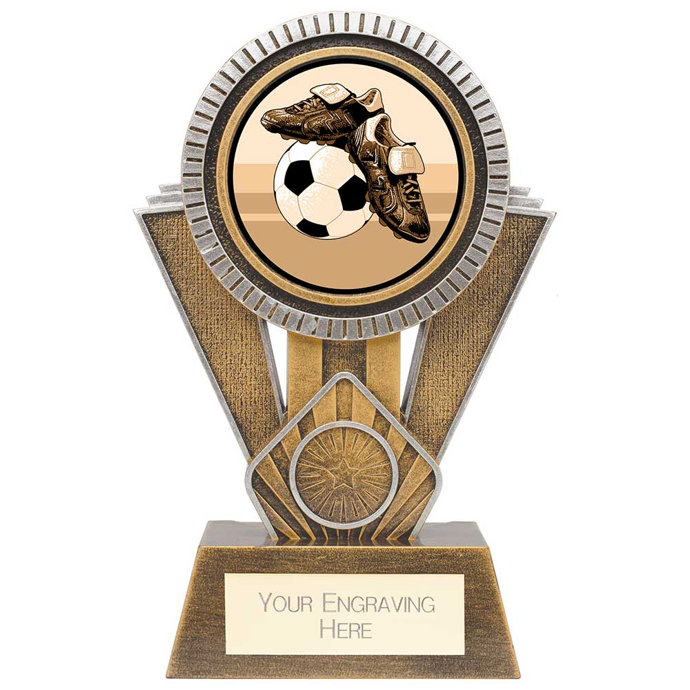 Apex Football Award Gold & Silver - 180mm