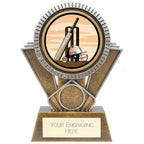 Apex Cricket Award Gold & Silver - 155mm