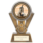 Apex Cricket Award Gold & Silver - 180mm