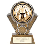 Apex Martial Arts Award Gold & Silver - 155mm