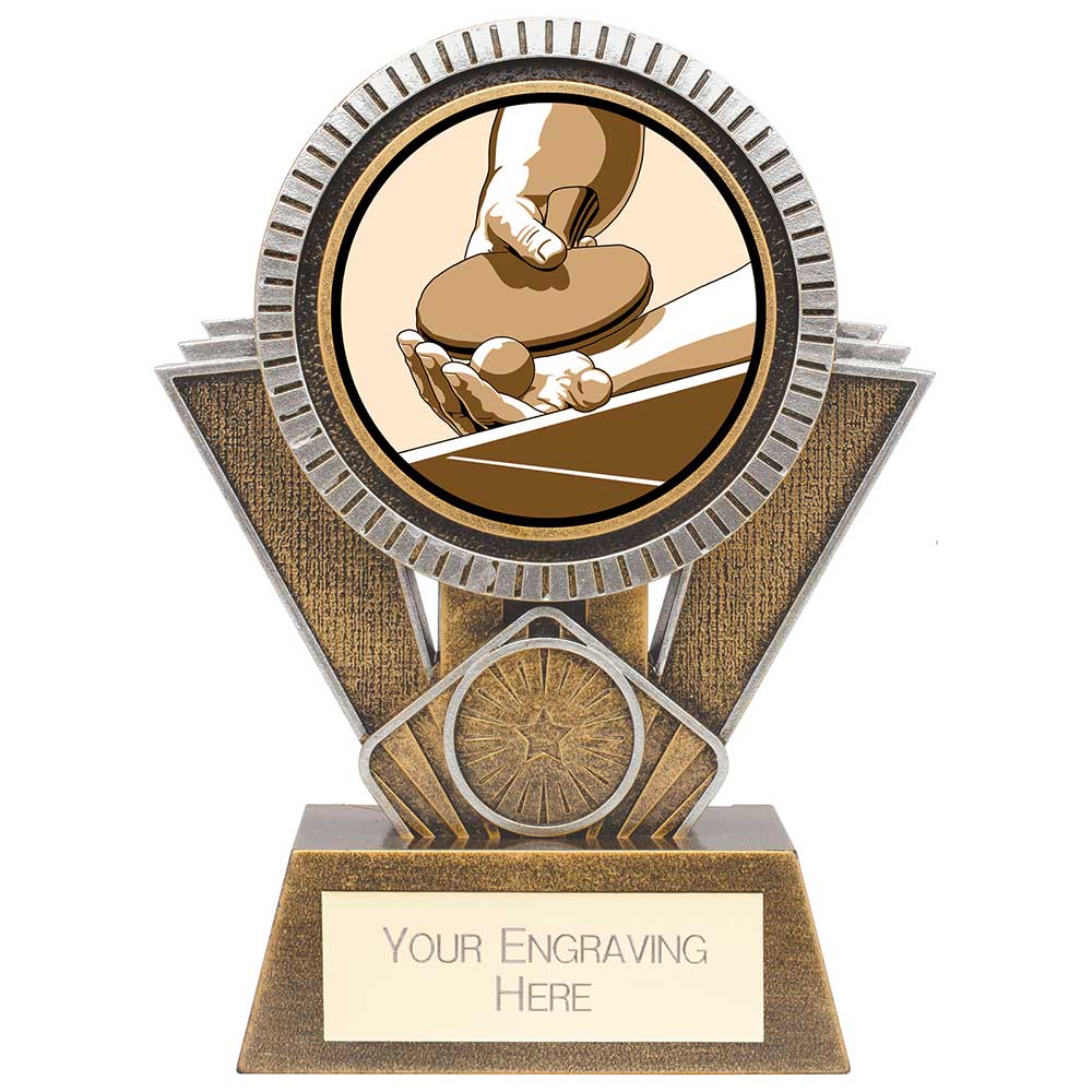 Apex Table Tennis Award Gold & Silver - 155mm