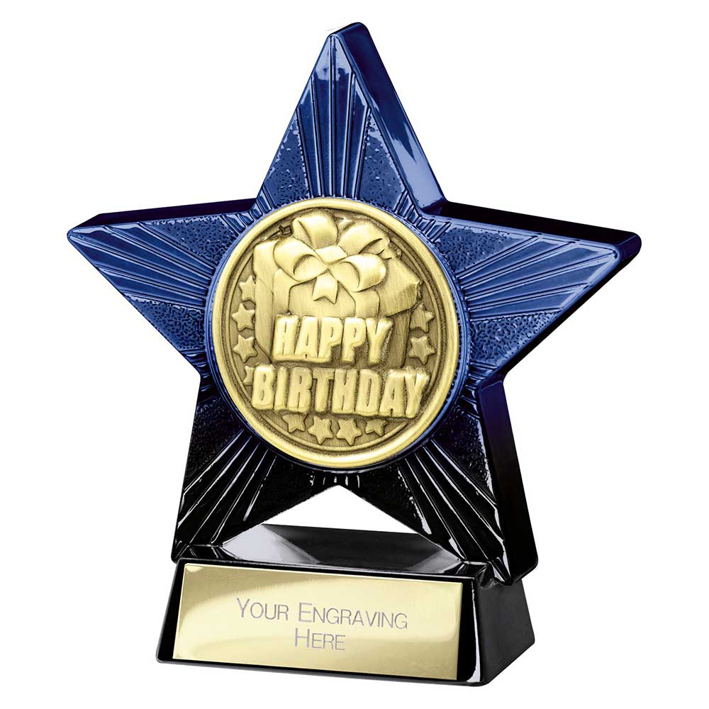 Superstar Happy Birthday Award - 110mm