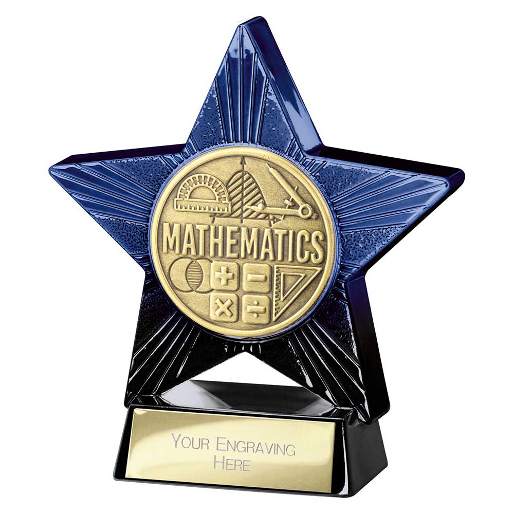Superstar Maths Award - 110mm