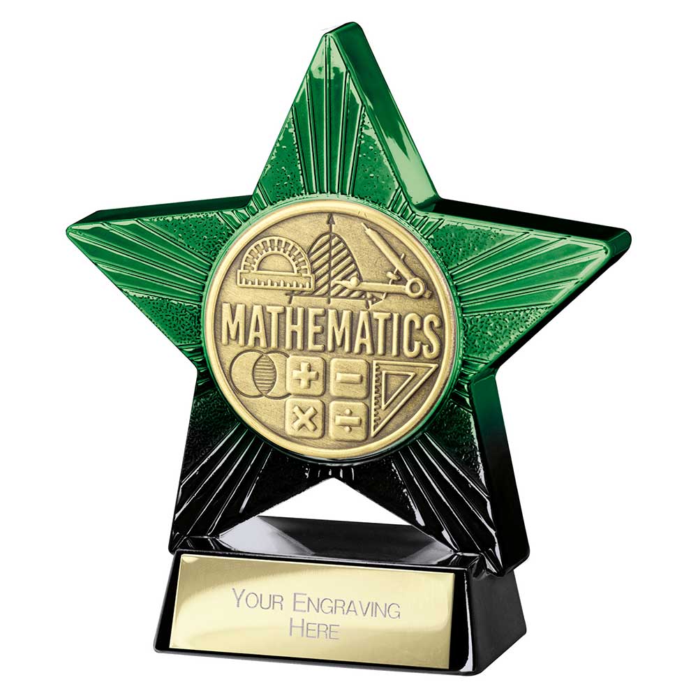 Superstar Maths Award - 110mm