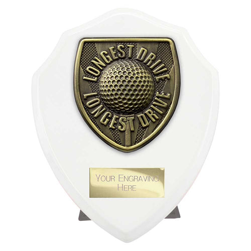 Cobra Shield Golf Longest Drive Award - 125mm