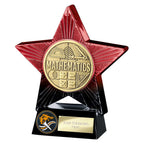 Superstar Maths Award - 140mm