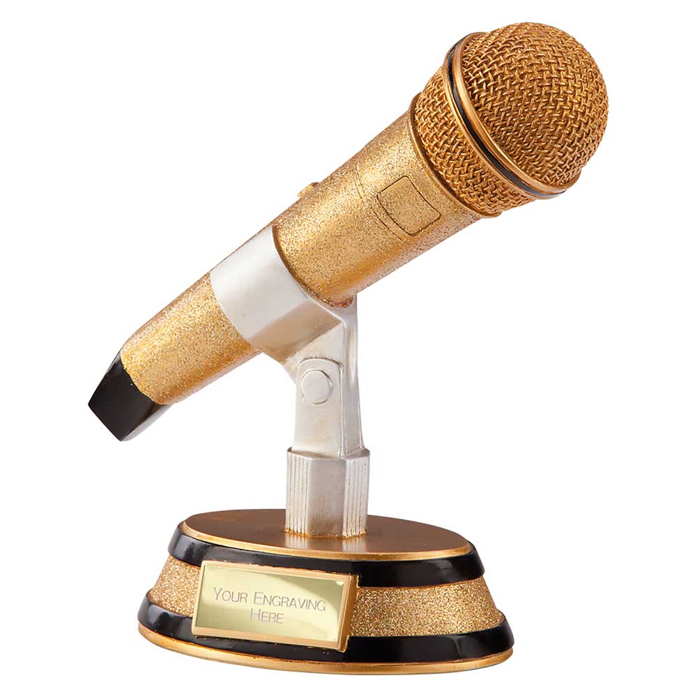 Karaoke King Music Microphone Award - 175mm