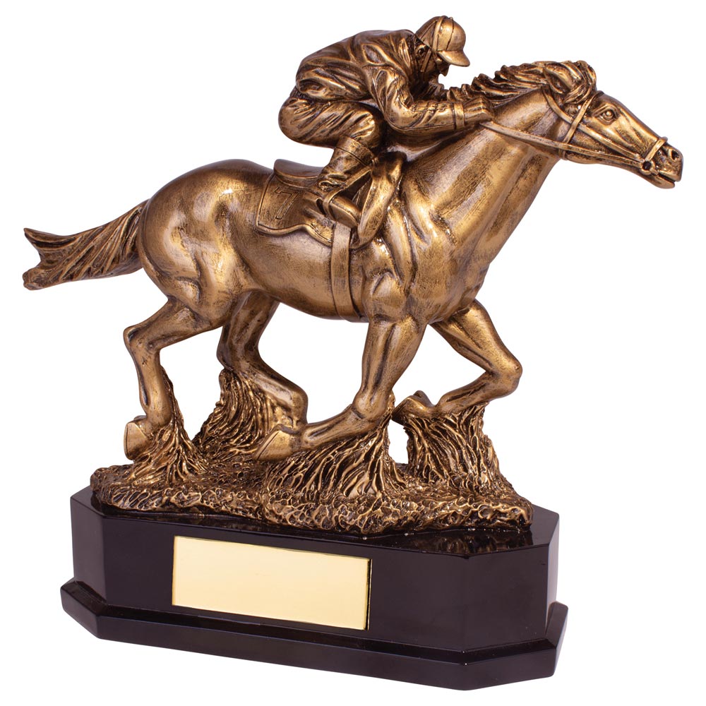 Aintree Equestrian Racing Horse Award - 220mm