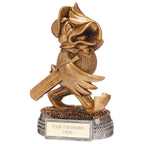 Golden Duck Cricket Award - 155mm