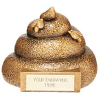 Stinky Poo Resin Award - 70mm