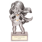 Superhero Female Award Antique silver - 100mm