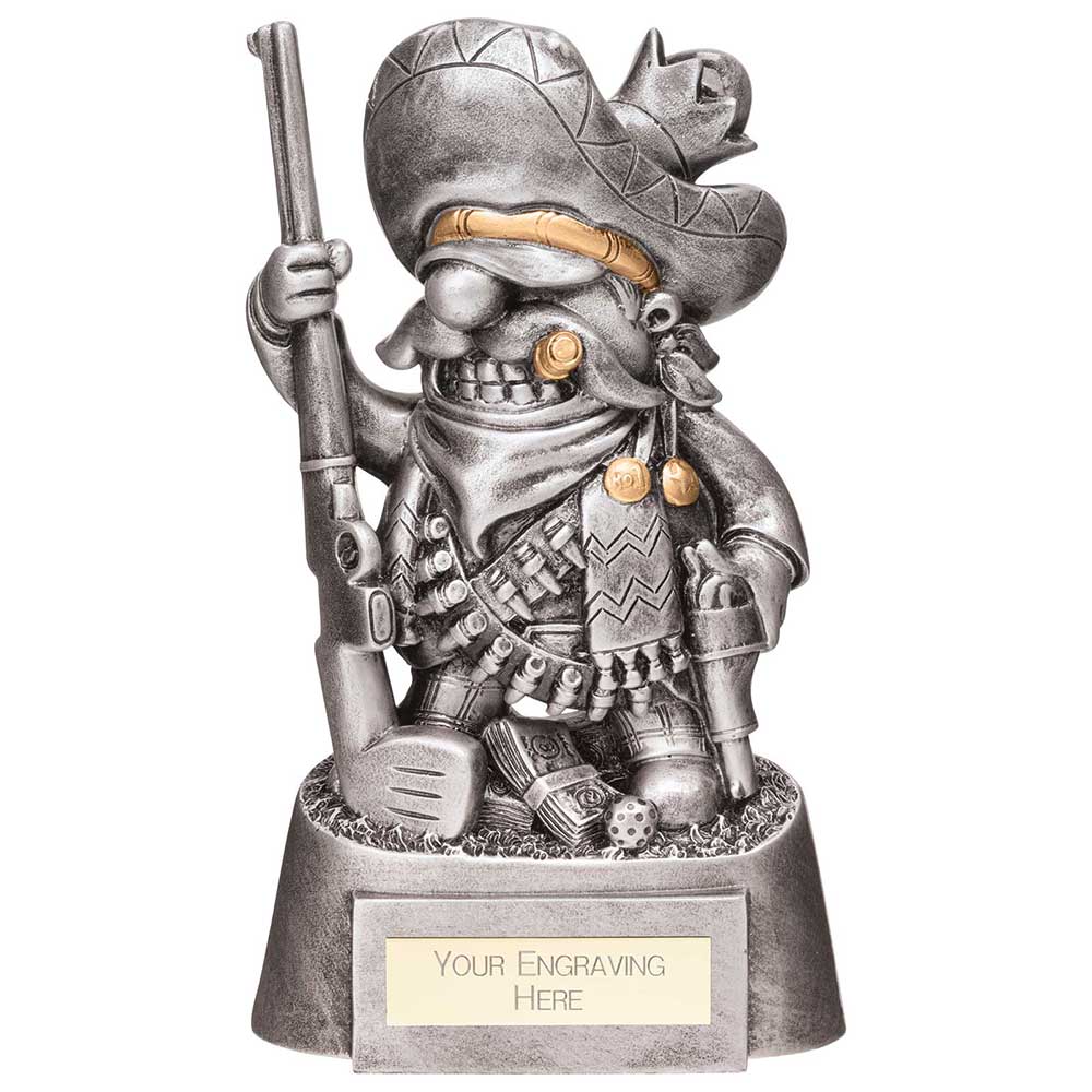 Goof Balls Golf Bandit Award Silver - 170mm
