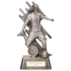 Focus Football Award Antque Silver - 190mm