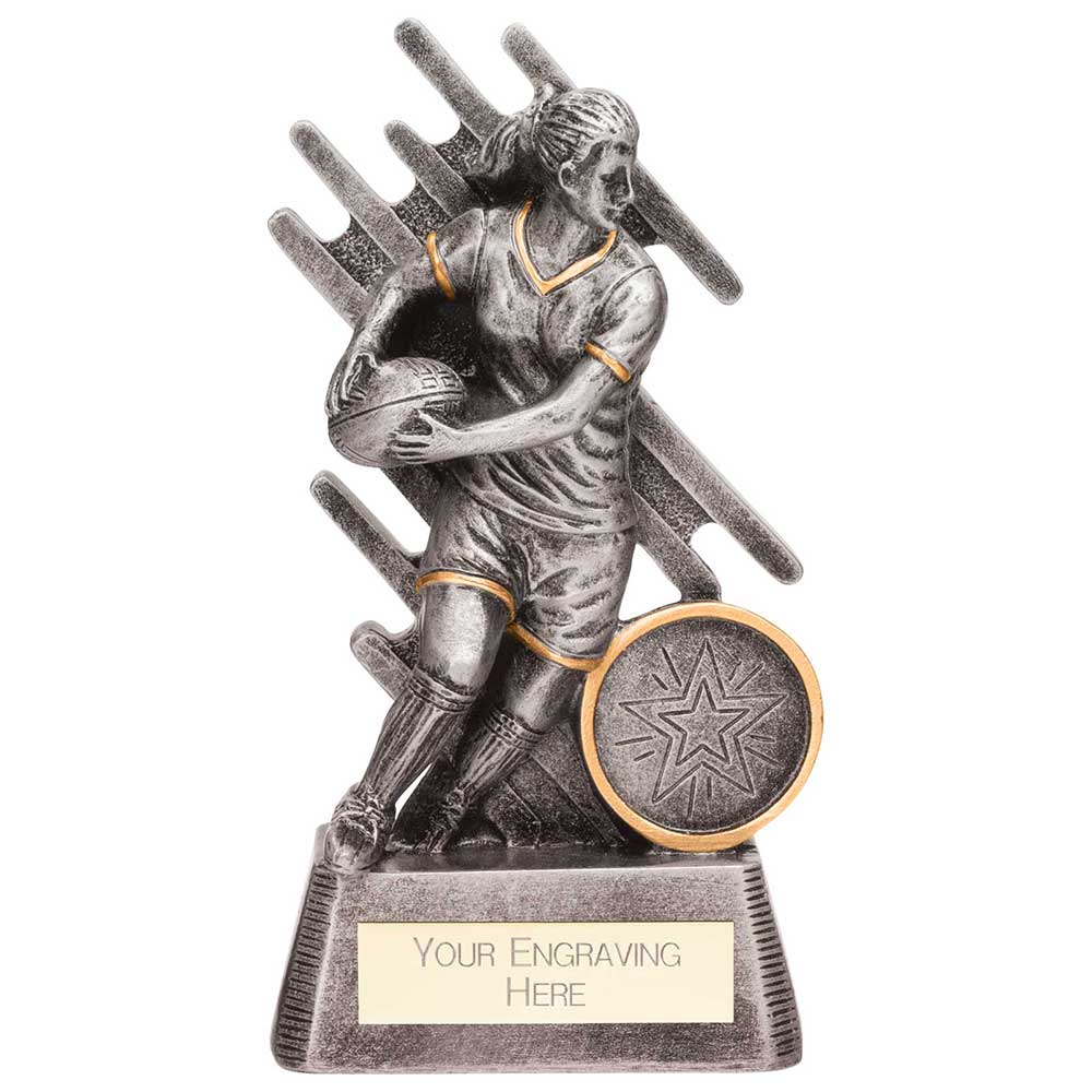 Focus Rugby Female Award Silver - 130mm