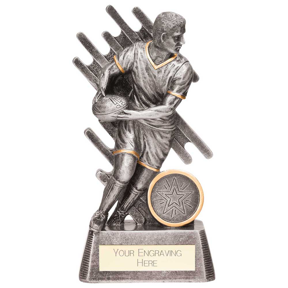 Focus Rugby Male Award Silver - 150mm