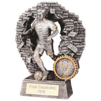 Blast Out Male Football Resin Aw - 130mm