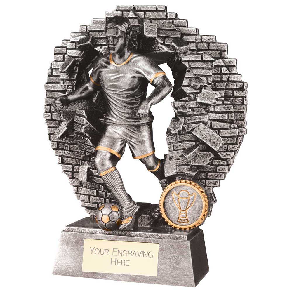 Blast Out Male Football Resin Aw - 190mm