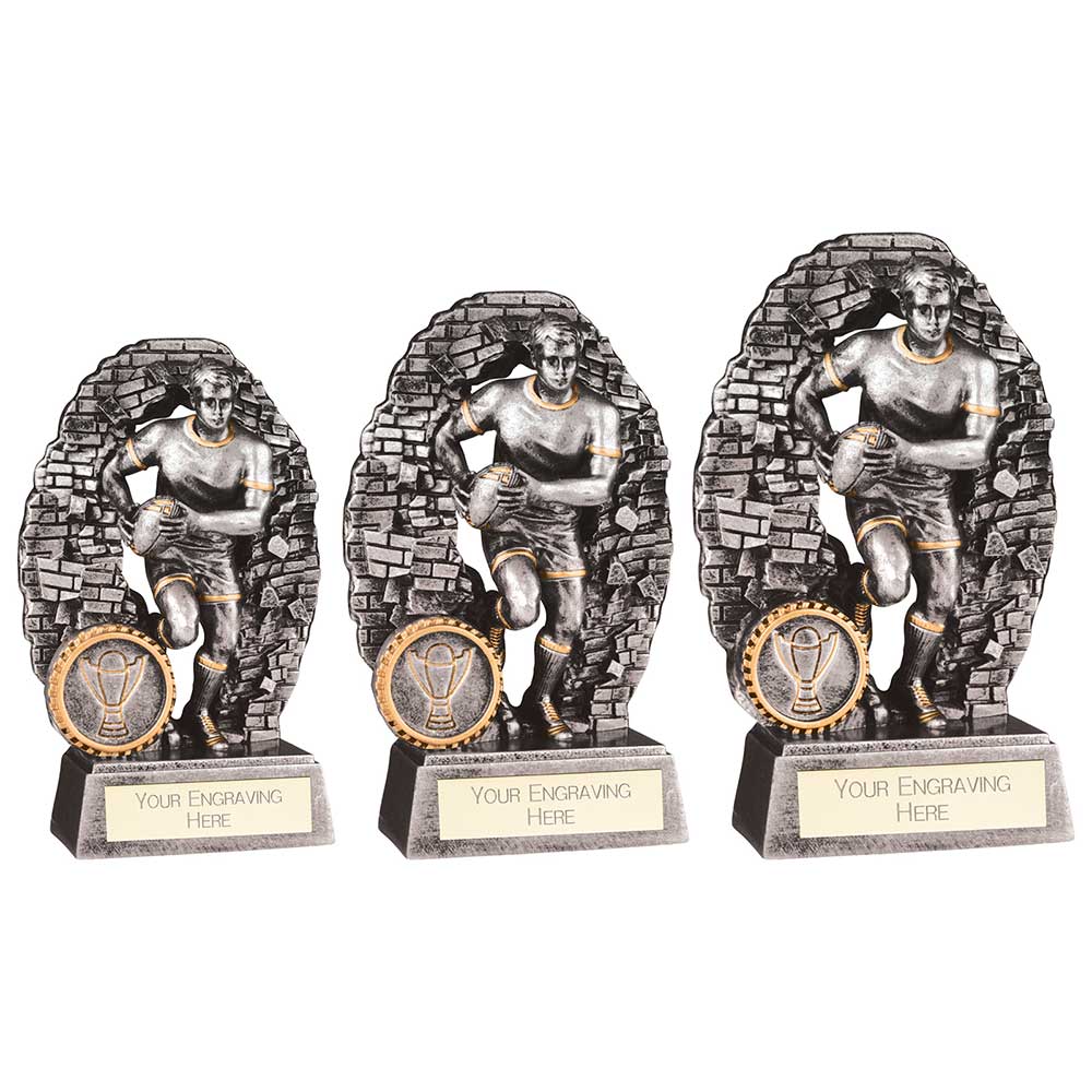 Blast Out Male Rugby Resin Award