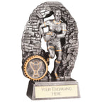 Blast Out Female Rugby Resin Awa - 130mm