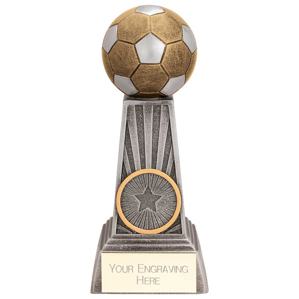 Energy Football Award Antique Silver & Gold - RF24049