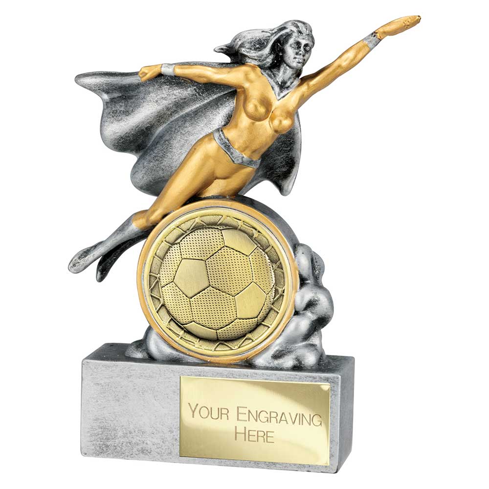 Hero Female Football Award - 140mm