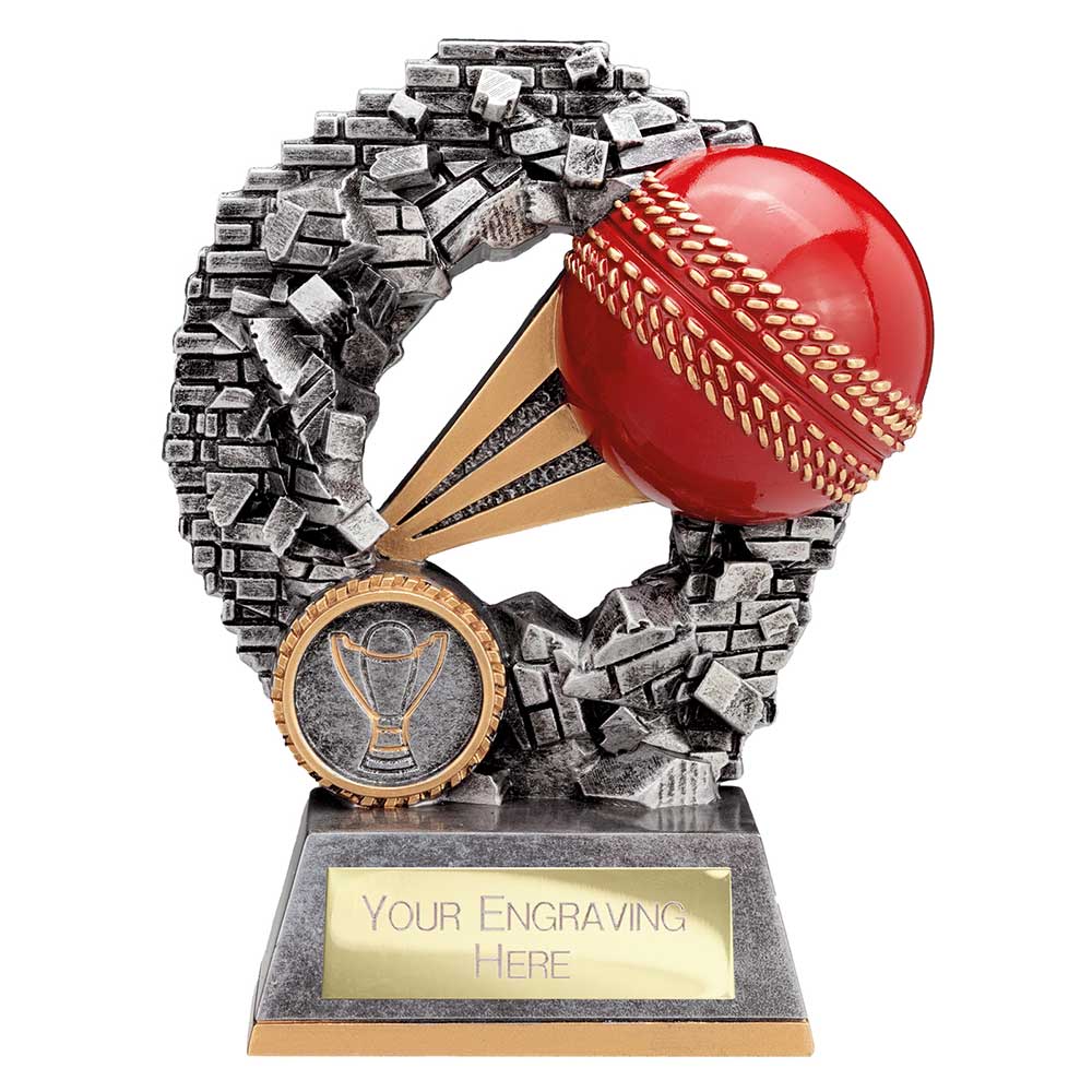 Blast Out Cricket Award - 140mm