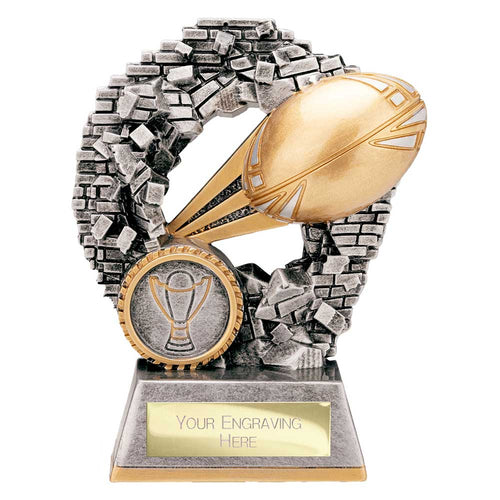 Blast Out Rugby Award - 120mm