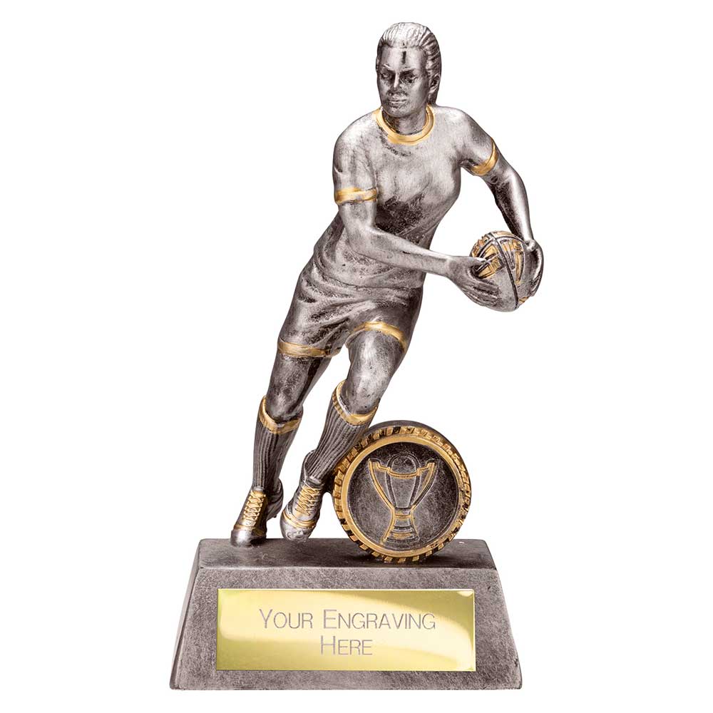 Stormer Rugby Female Award - 160mm