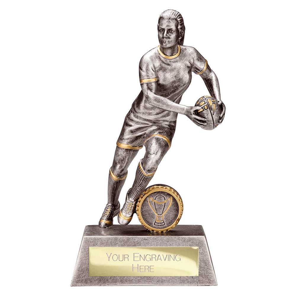Stormer Rugby Female Award - 190mm