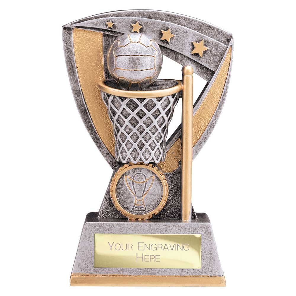 Optimum Netball Resin Award - 155mm